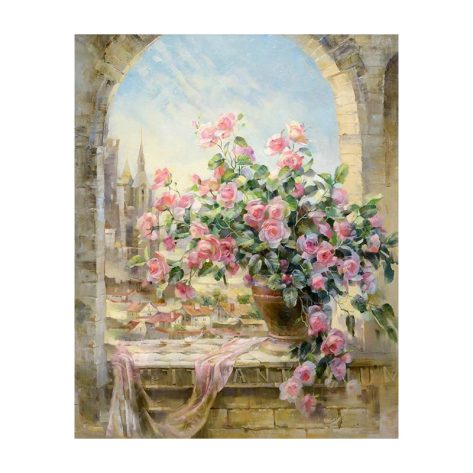 30-40 Scene Pink Flowers Symbol Of Beauty