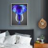 Animal Blue Lovely Elephant Artistic