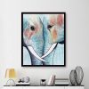 Animal Round Eyes Lovely Elephants Head Meet