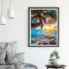 Scene Sunshine Ocean Coconut Tree