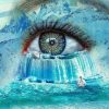 Variety Blue Lake Water Art Eye Beautiful