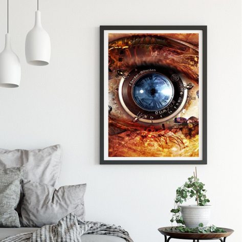 Variety Mechanical Eye Abstract Art