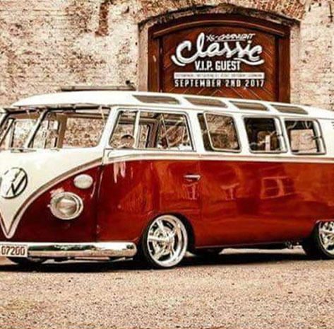 Variety Retro Bus Red Very Exquisite