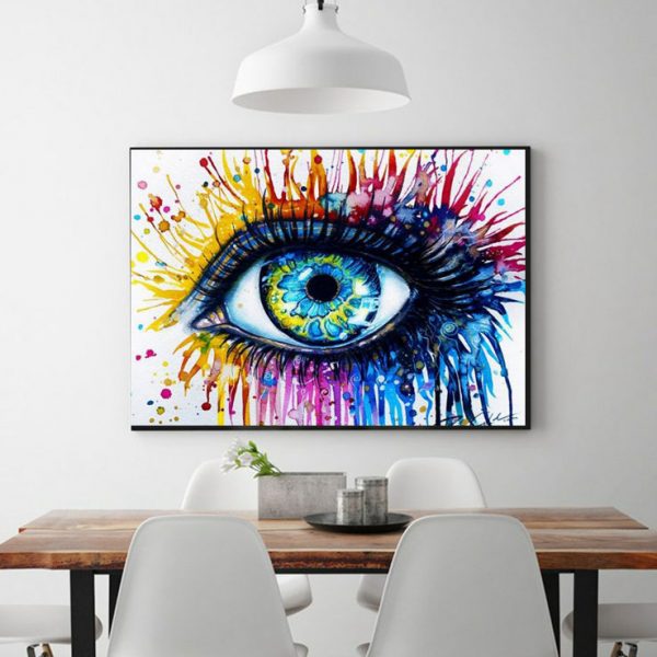 Creative Colored Artistic Eyes