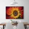 Ingeniously Conceived Colorful Sunflower