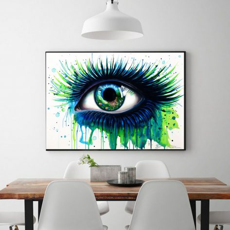 Creative Peacock Pupil