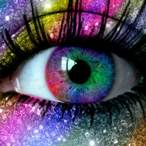 Creative And Colorful Eyes