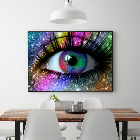 Creative And Colorful Eyes