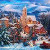 Christmas Village Diamond Painting